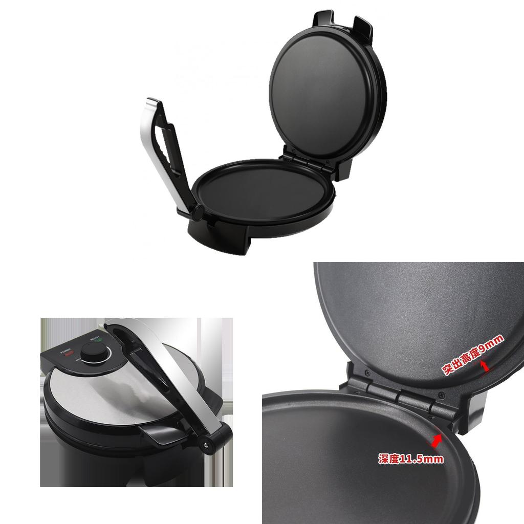 Egg Waffle Maker With Nonstick Surface For Home Breakfast Cooking