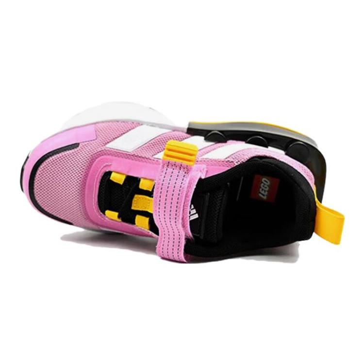 New adidas LEGO X Tech Runner EL Little Kid 'Bliss Orchid' HP5880