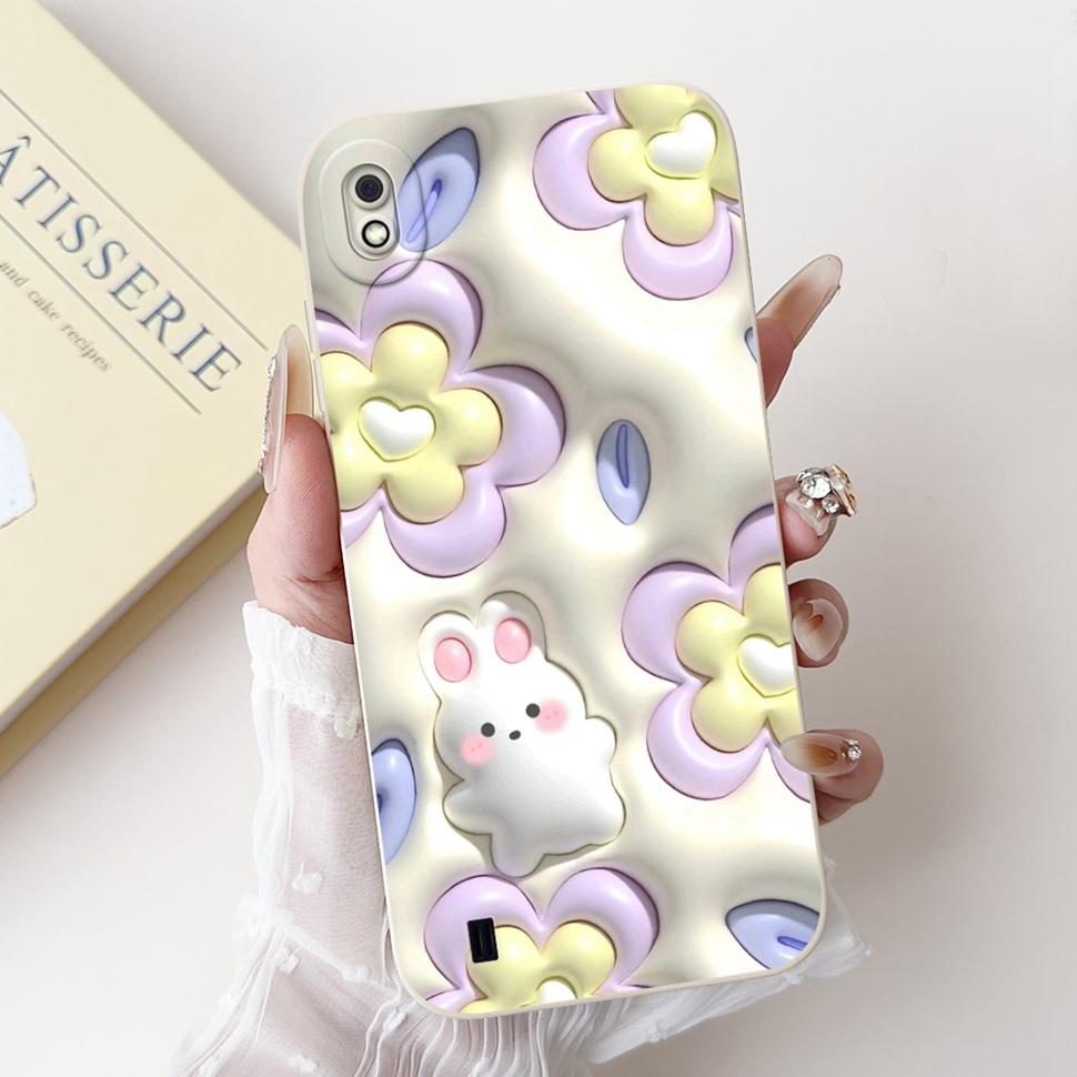 For Samsung A10 Case SM-A105F SM-A105G Stylish Flowers Butterfly Soft Slim Fundas Phone Case For Samsung Galaxy A10 Back Cover