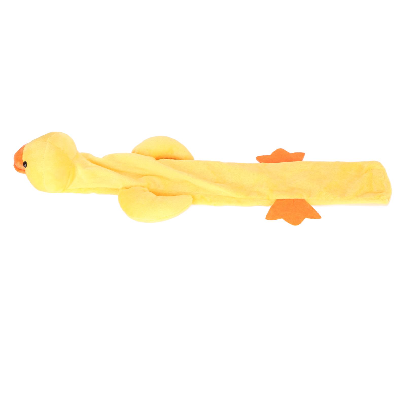 Housses de Stéthoscope Forme Animale Mignonne Housses Manches de Stéthoscope en Peluche Accessoires de Stéthoscope pour Infirmières Médecins yellow