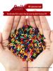 Colorful Handmade Pineapple Knot Bracelet Kit: Red String & Braided Rope Materials