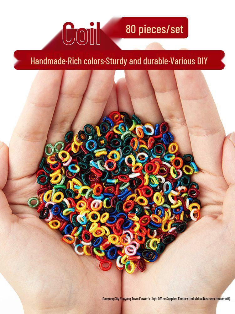 Colorful Handmade Pineapple Knot Bracelet Kit: Red String & Braided Rope Materials