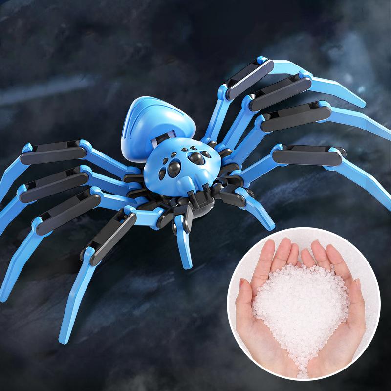 3D-utskrift Rörliga Leder Spindel Kreativ Simulering Djur Handgjord Monterad Modell Leksaker Skrivbordsdekoration DIY Materialkit