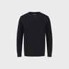 AND Z Men'S) Fine Texture Round Neck Knit_Bzf1Er1101Bk