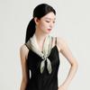 New 100% Lightweight Silk Chiffon Pearl Yarn Square Scarf, Fashionable and Versatile, Exquisite Silk Scarf for Women