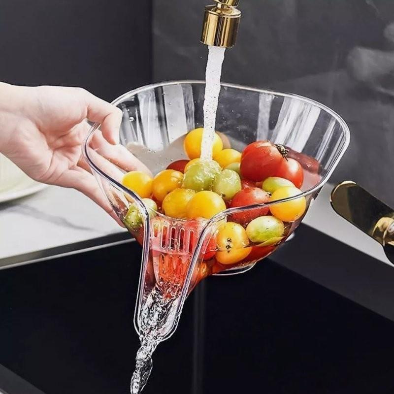 Functional Vegetable Multi Washing Drain Basket Fruit Storage Kitchen Tools