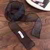 Y2K Silk Scarf Thin Organza Headscarf Decorative Long Skinny Scarf  Beach