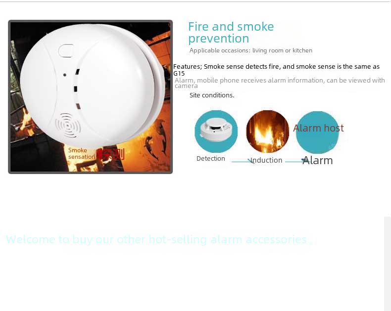 Tuya Smart Fler-språklig LCD WiFi & 4G Alarmsystem med App-kontroll