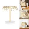 Hair Accessories Display Stand Sturdy Metal Hair Clip Holder Stand Organizers for Easy Access and Organization