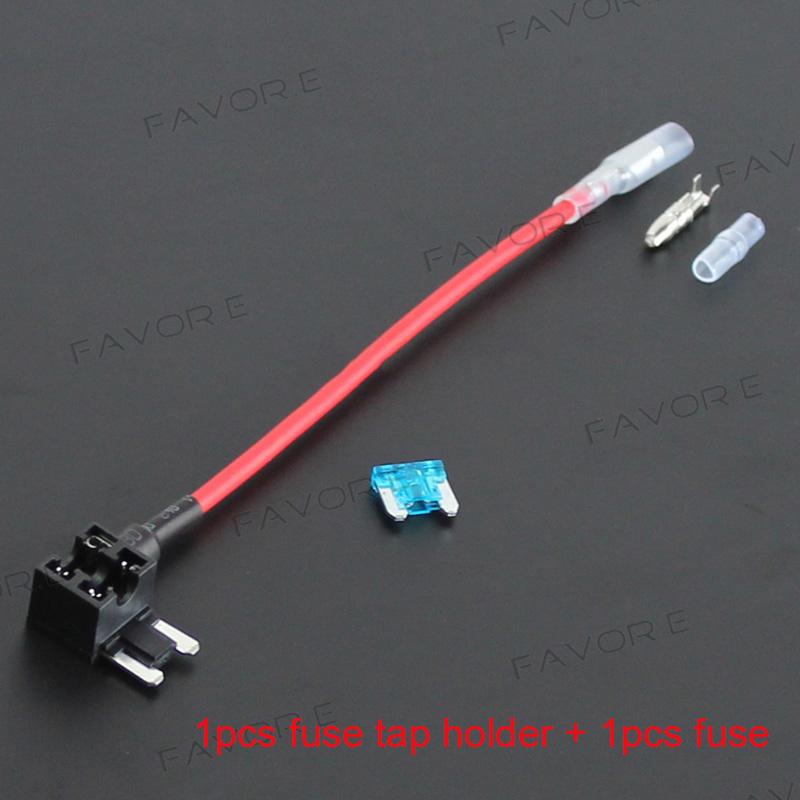 Micro2 Micro Mini Standard Medium Blade Fuse Apapter Automotive Fuses Tap Holder 2A 3A 5A 7.5A 10A Fuse Holders1