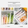 Thick Double-Rib Self-Sealing Fresh-Keeping Refrigerator Bag
