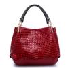 Ženy Crocodile Pu Leather Messenger Tašky Veľkokapacitné Dámske Tašky Kabelky Dámske Neformálne Totes Taška Dámska taška cez rameno