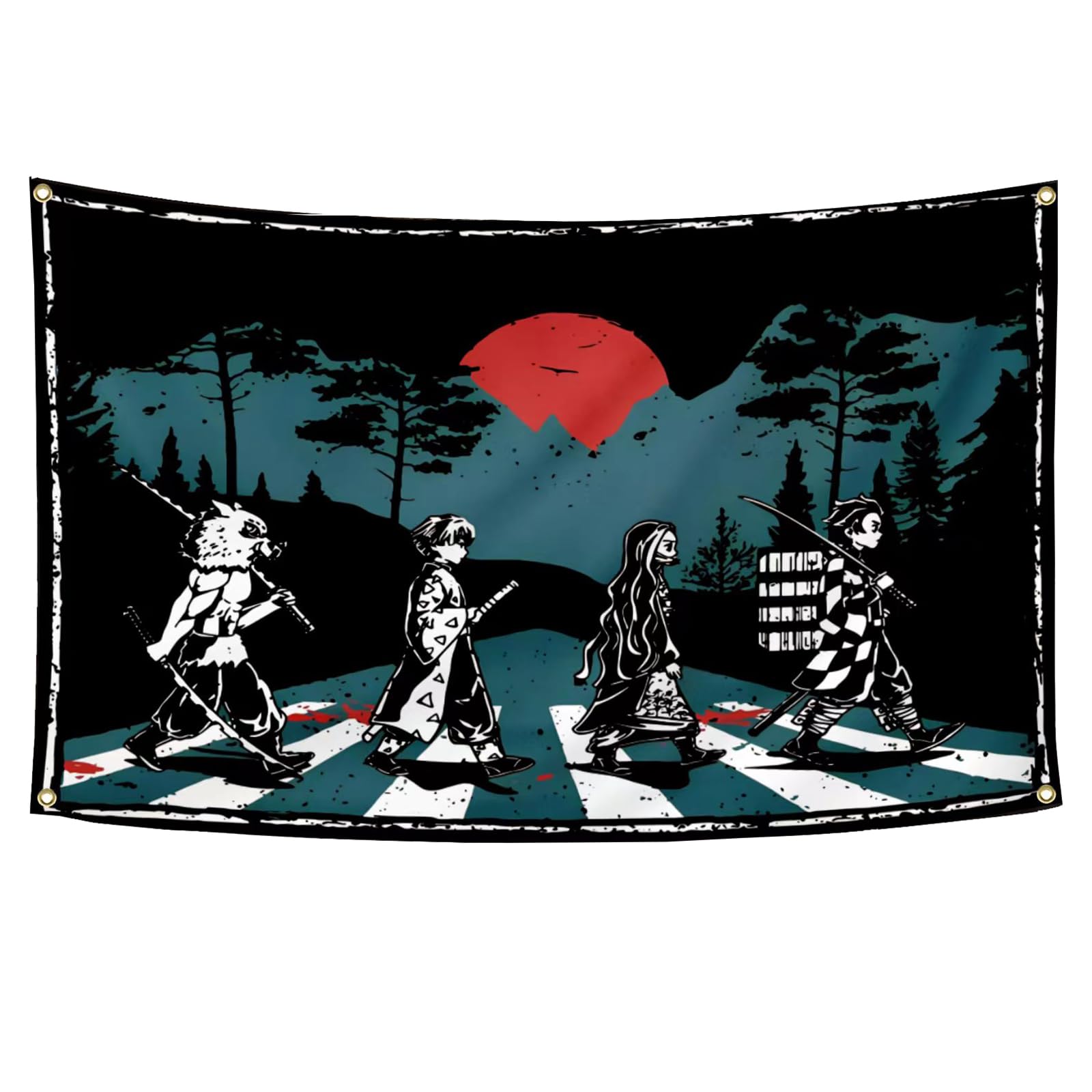 

Anime tapestries Demon Slayer anime tapestries wall decoration room decoration dormitory tapestries home decoration 74x94cm(29x37in)