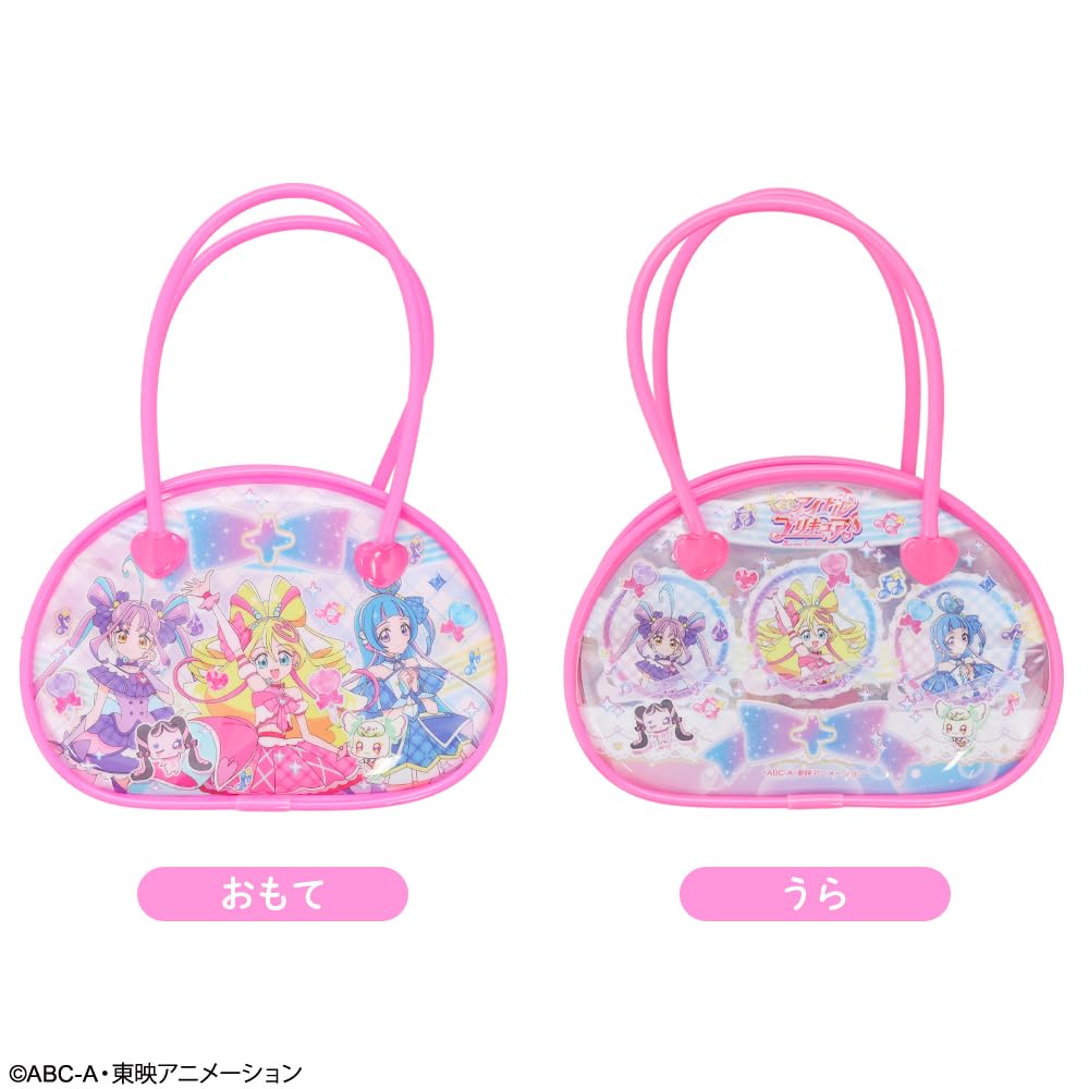Shobido Kimi To Idol PreCure Outing Set (Pink) Hairbrush & Mirror Set PreCure Merchandise