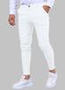 Mens Slim Fit Casual Pants With High Elastic Cotton Blend For Urban Streetwear