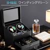 New Automatic Watch Winder for Men and Women Black (2-Watch, 2-Watch, 8-Watch Capacity, 4-Watch, 6-Watch Capacity) (E01 4+6+CB)