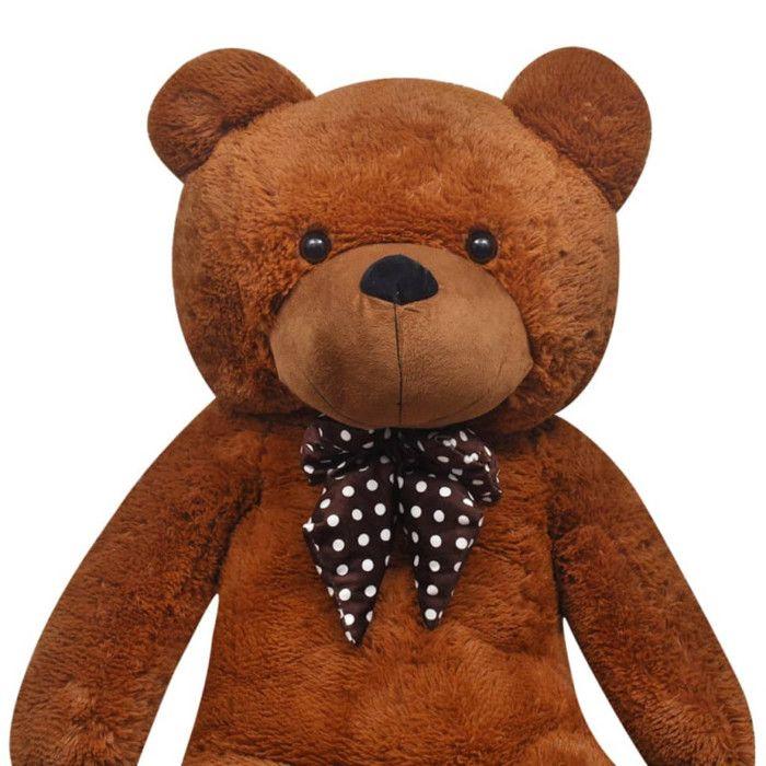 VidaXL XXL Plush Teddy Bear Brown 160 Cm 80100