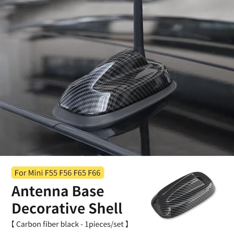 Car Exterior Trim Antenna Decoration Cover Sticker For MINI Cooper S JCW F65 F66 F56 F55 Car-Styling Accessories