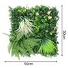 Paredes de Plantas Artificiales Seto de Follaje Paneles de Vegetación Cafés