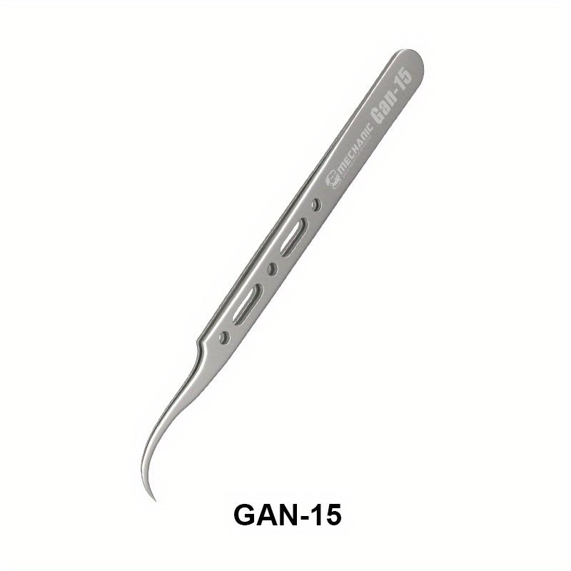 1/2 шт. GAN-11 GAN-15 Extra Жесткие немагнитные пинцеты для ремонта телефонов Высокоточные электронные пинцеты для ремонта перемычек