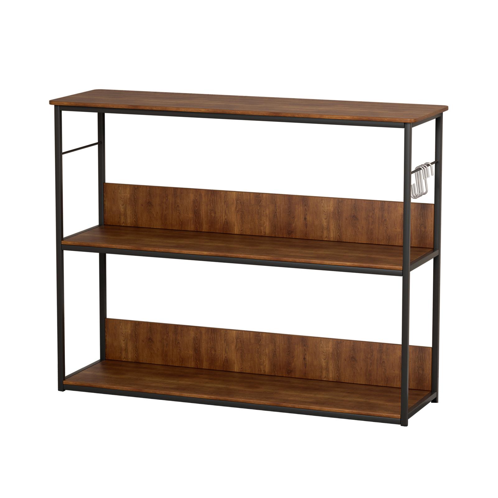 

Кухонный остров с островом для хранения, столиком, ящиком для специй и полотенец, органайзером для кухонного острова, тележкой коричневый