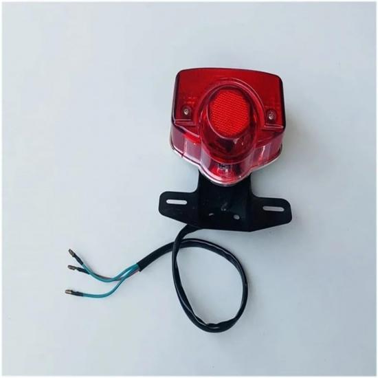 Motorcycle taillight assembly for 70 CL70 CL90 CT90 S90 CB100 CL100 CB125 CB175 CL125 SS125 CL175 rear brake lamp assembly