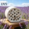 Bee Pollination Aid Honeycomb House Mason Habitat Multiple Shapes Plastic Insect Pollinator Waterproof Garden Decor for Pollinators Organic Gardening