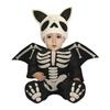 Fiestas Guirca Baby Skeleton Bat Costume Set