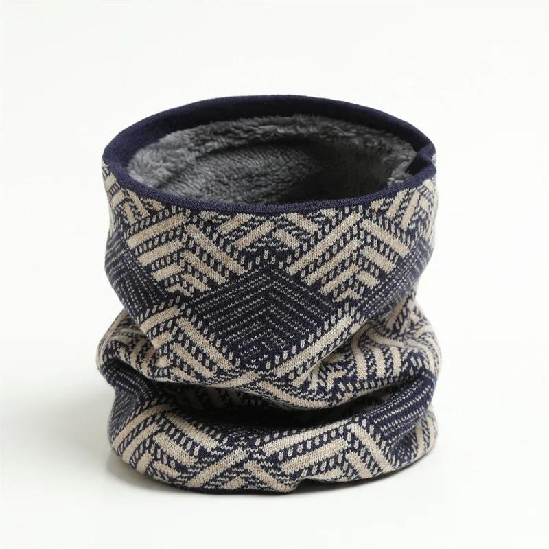 Winter Outdoor Sports Scarves Fleece Neck Gaiter Ski Tube Scarf Half Face Cover for Men Women Cold-proof Collar Neckerchief