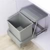 Kitchen Recycle Bin Pull Out Trash Can Large Capacity Plastic Litter Bins Multifunctional Luxury Dustbins Kitchens Accessories
