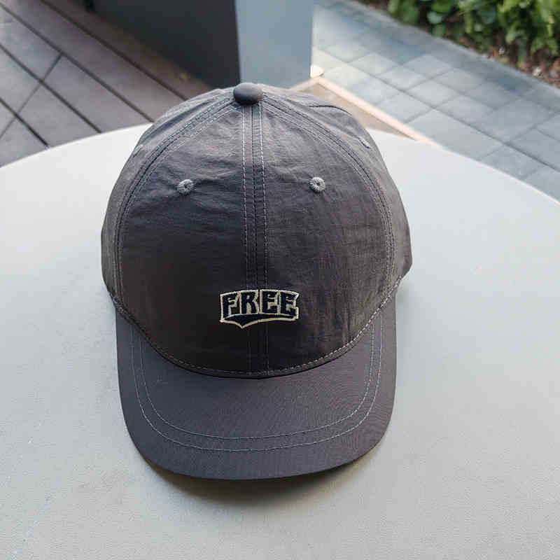 Short-brimmed Letter Baseball Cap Sports Casual Cap Boxing Training Comfortable Outdoor Sunshade Men and Women Universal Baseball Cap Cotton