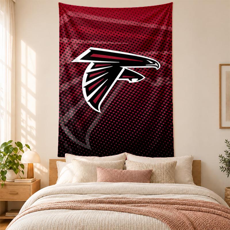 Atlanta Falcons Tapestry Highquality for Decorating Living Room Bedroom Dorm Walls Ideal As Bedroom Wallart Orholiday Gift