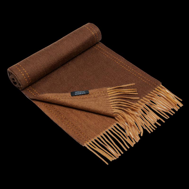 SIYUTANG 100% Cashmere Two-Tone Shawl