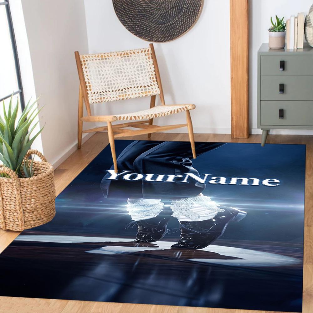 Michael Jackson 153 Personalized Name Floor Mat Design for Entryway Dining Room Hallway Decorate room Antislip Carpet Office home decor