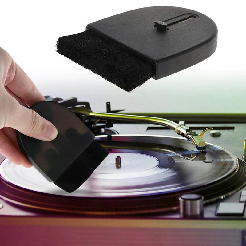 Hot Vinyl Record Cleaning Brush Turntable LP Phonograph Player Cleaning Anti-static Cleaner Dust Remover Accessories