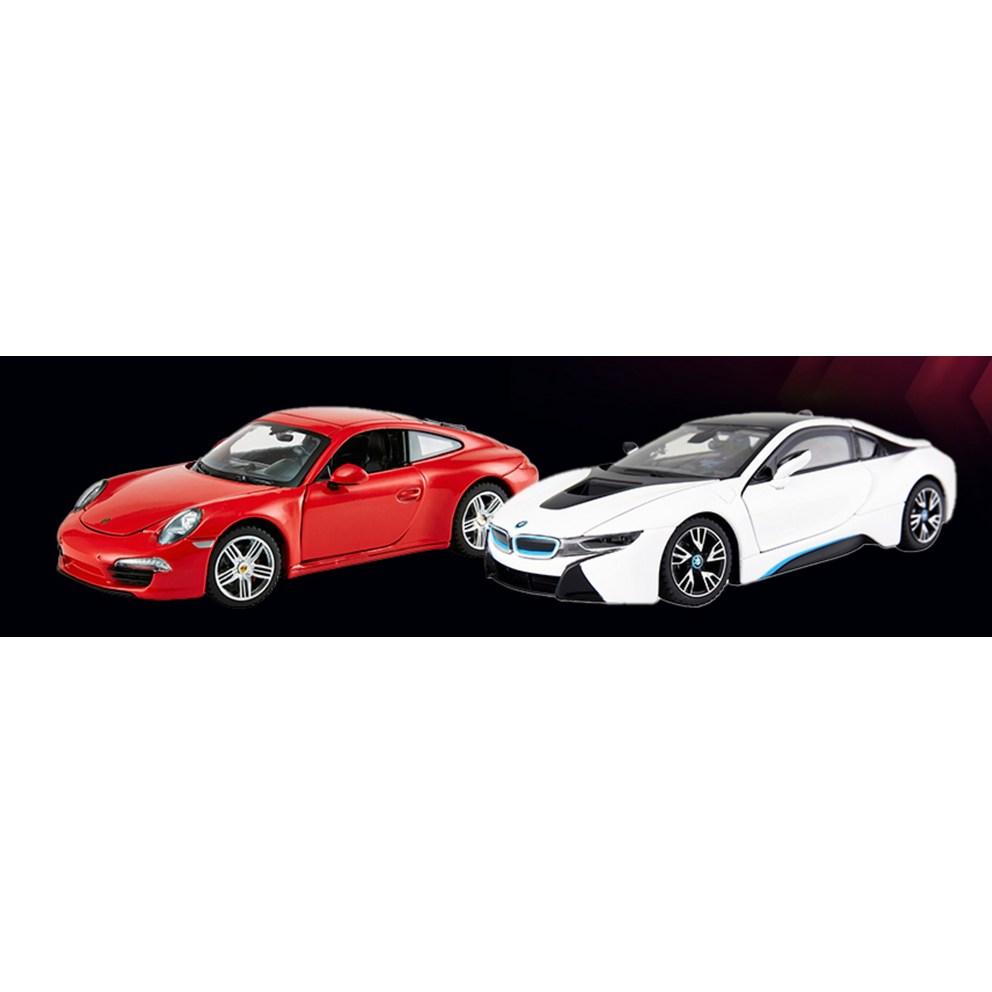 Rastar BMW i8 1:24 Scale Diecast Model Car (Mixed Colors)