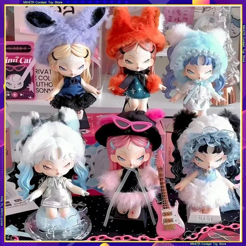 Seria Midnight Disco Blin Dbox Postacie Akcji Anime Urocze Akcesoria Biurkowe Tajemnicza Zabawka w Ślepym Pudełku Modne Prezenty