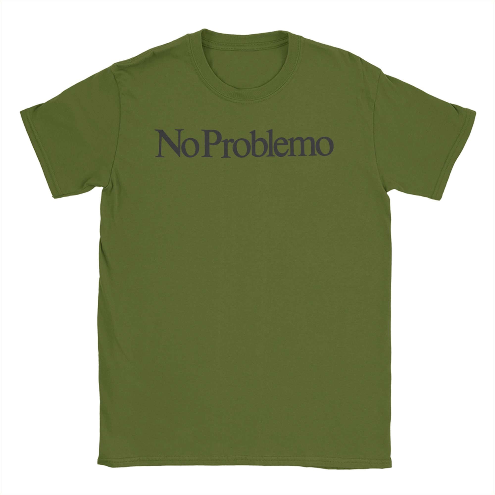 Me No Problemo Narrator But It was All Problemo Meme TShirt for Men Women Frog Cotton Tees Round Collar T Shirt 4XL 5XL Tops S