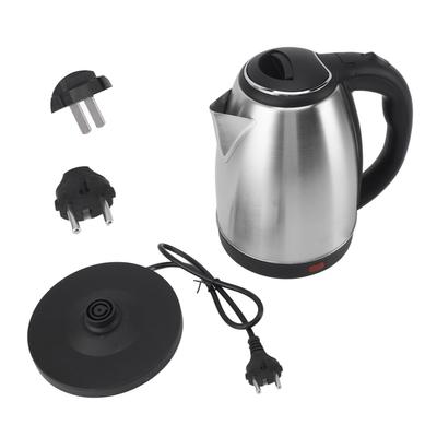 Elektrischer Wasserkocher, 2 l, 1500 W, automatische Abschaltung, Edelstahl-Innenfutter, Schnellkochtopf für Tee, Kaffee