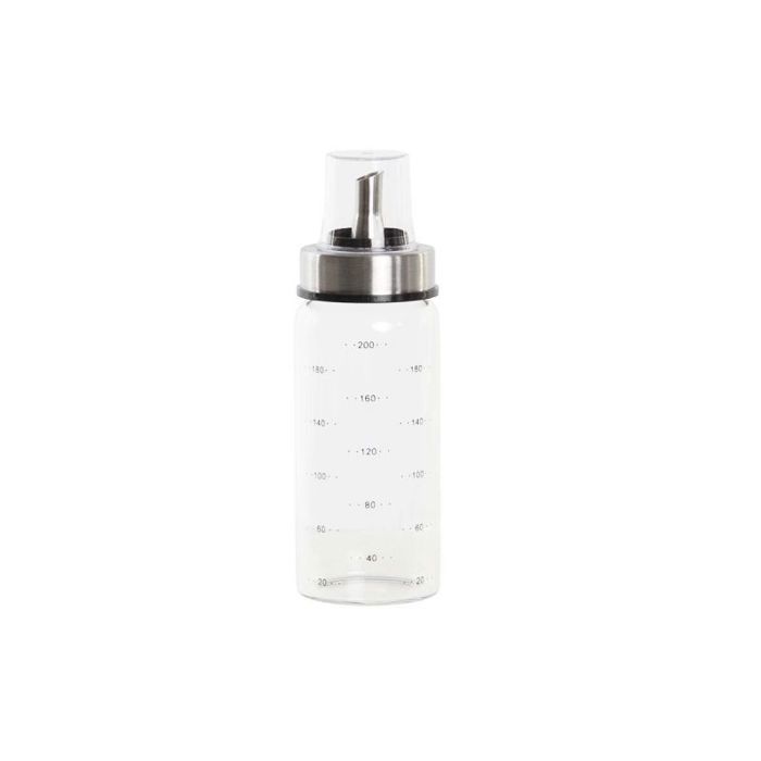 Huilier - DKD Home Decor - S3041780 - Verre Borosilicate - Acier Inoxydable - 200 Ml