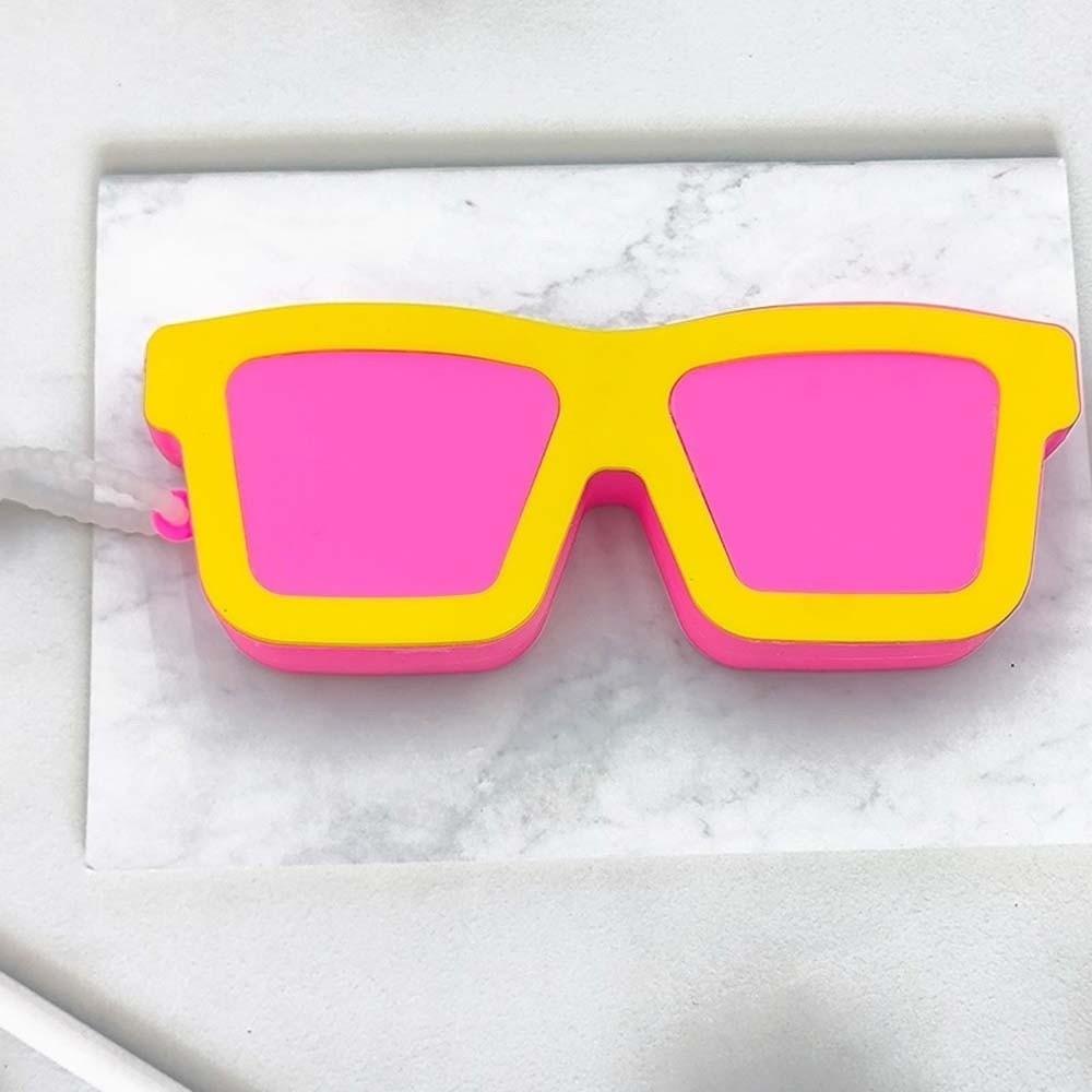 Food Grade Silicone Glasses Bag Vibrant Color Novelty Eyewear Organizer Summer Camp