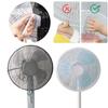 5Pcs Round Shape Fan Dust Cover Oxford Cloth Mesh Fan Cover Dust-Proof Fan Safety Cover  Indoor