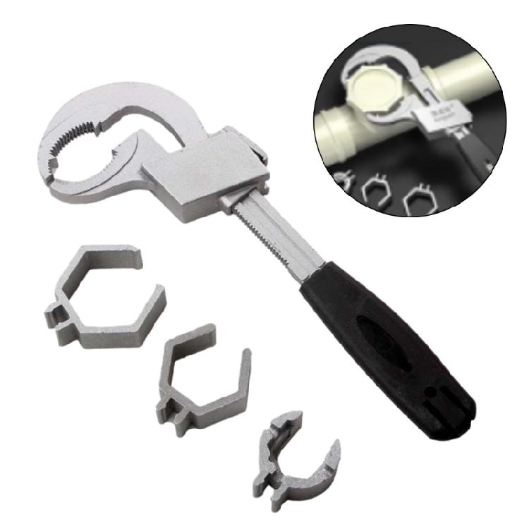 Adjustable Bath Wrench Multifunctional Universal Aluminium Open End Spanners