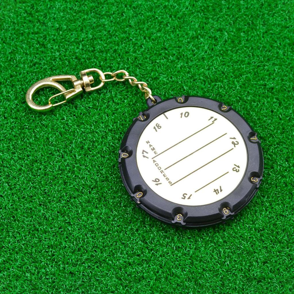 Score Counter 18 Shot Stroke Counter with Keychain Game Scorekeeper for Outdoor Activities Sport