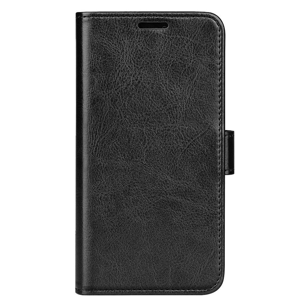 Etui Portfelowe do Xiaomi 15 Tekstura Crazy Horse Podstawka Skórzane Pokrowiec na Telefon