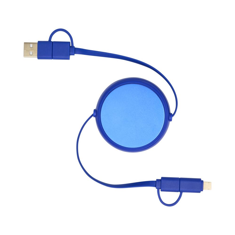 Cablu Conector Retractabil Alasia Aluminiu 5 în 1