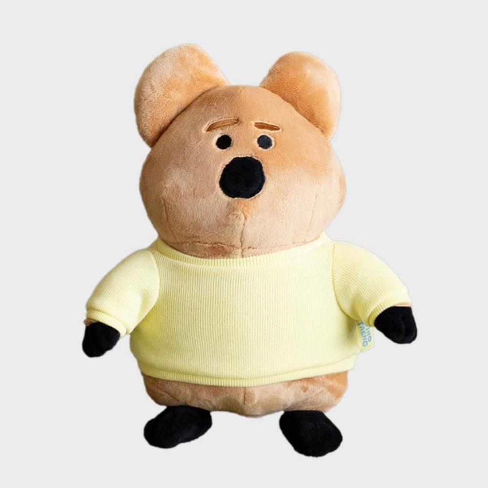 Dinotaeng Quokka In School Brick Plush Doll