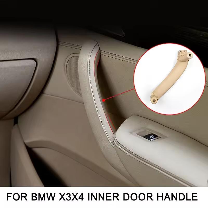 LHD RHD Auto Türgriff innen Zuggriff Zierleiste Türverkleidung Innen Griff 4 Stück Set 51417250307 für BMW X3 X4 F25 F26 2010-2016