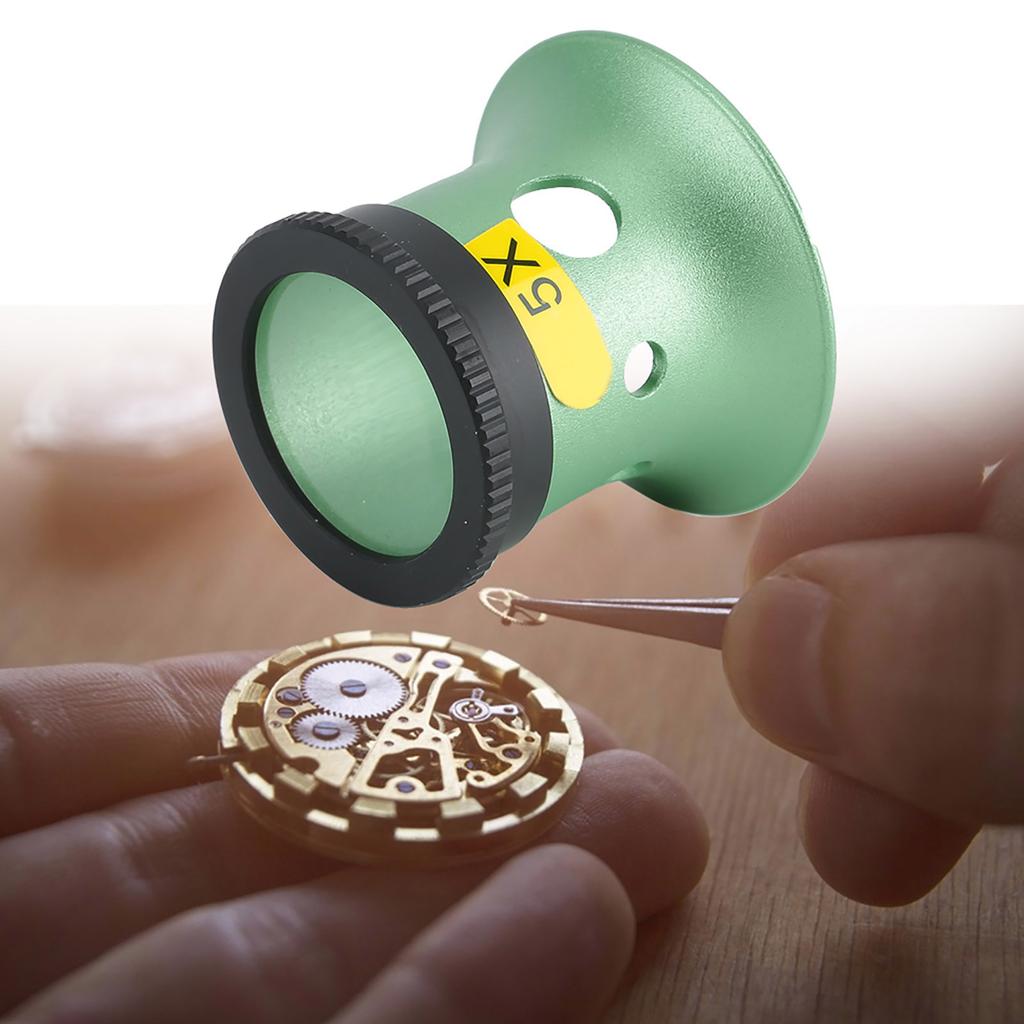 5X Portable Watch Magnifying Glasses Repair Magnifier Loupe Jewelry Tool