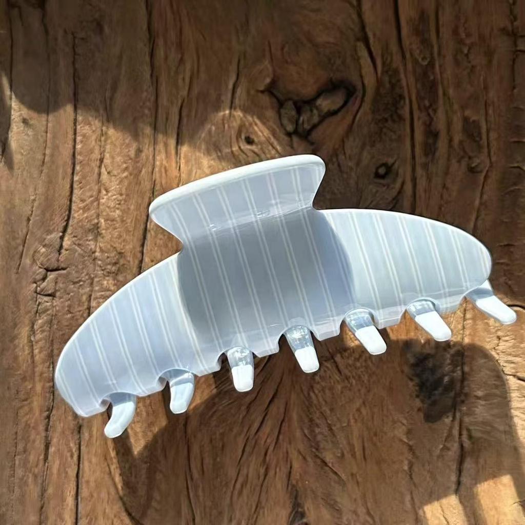Koreanischer Eleganter Kürbisbogen Polka Dot Haarspange - Groß, Cremige Texturierte Hochsteckfrisur-Accessoire